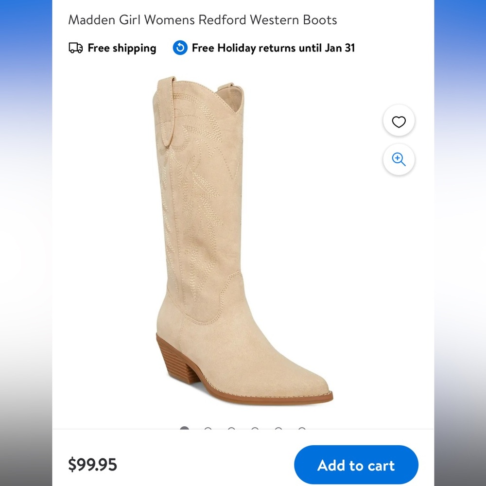 Madden girl women’s cowgirl boots